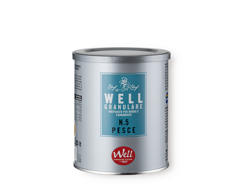 Fish broth granular 500g WELL No.5 – seafood cooking base.