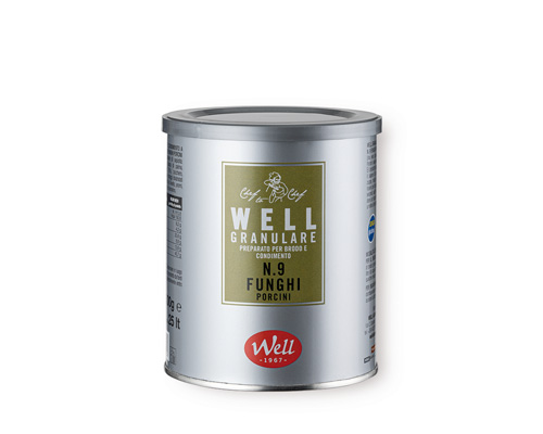 Porcini mushroom broth granular 500g WELL No.9.