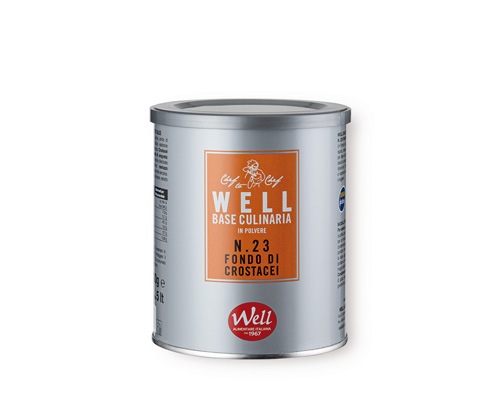 Shellfish broth granular 400g WELL No.23 – seafood base.