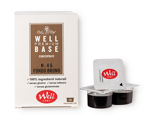 Organic dark beef broth concentrated 12x25g WELL No.46.
